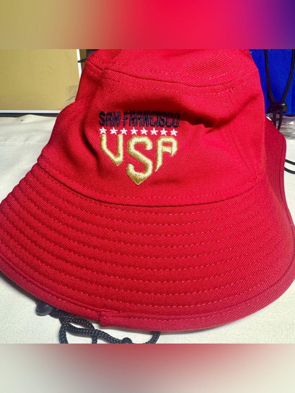 San Francisco Giants New Era Fourth of July Bucket Hat - Picture 5 of 7